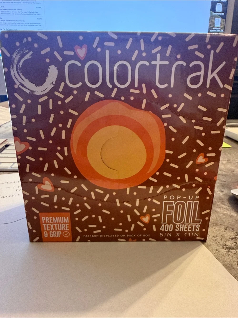 Pop-Up Foil Sheets - Colortrak sip and sprinkle